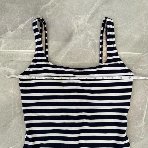 NWOT Women’s Joe Fresh Padded Striped One Piece Swimsuit Size XS - Picture 15 of 16